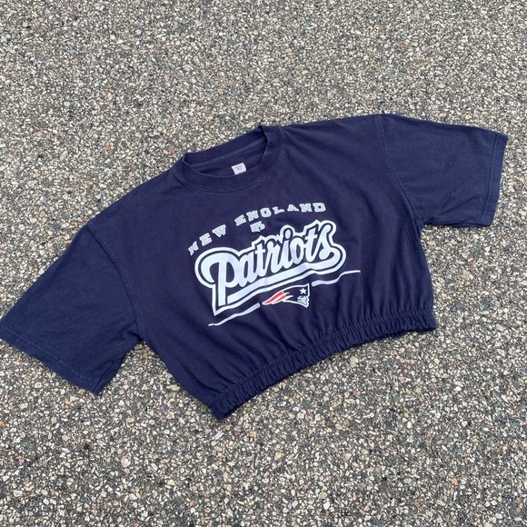 Patriots Crop Top - Picture 1 of 4